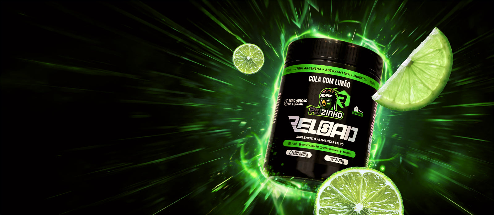 Reload Cola com Limão — edição Piuzinho