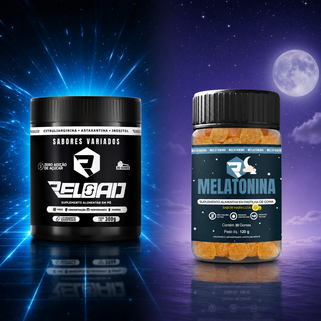 Pote Reload 300g + Melatonina